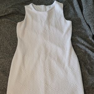 White Calvin Klein sleeveless dress, size 14